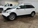 2010 Ford Edge Sel White vin: 2FMDK3JC4ABB41798