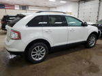 2010 Ford Edge Sel White vin: 2FMDK3JC4ABB41798