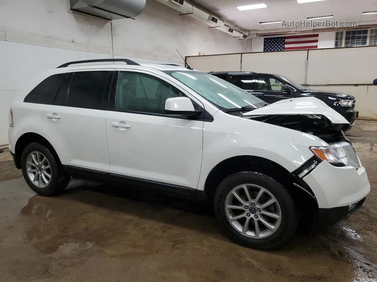 2010 Ford Edge Sel White vin: 2FMDK3JC4ABB41798