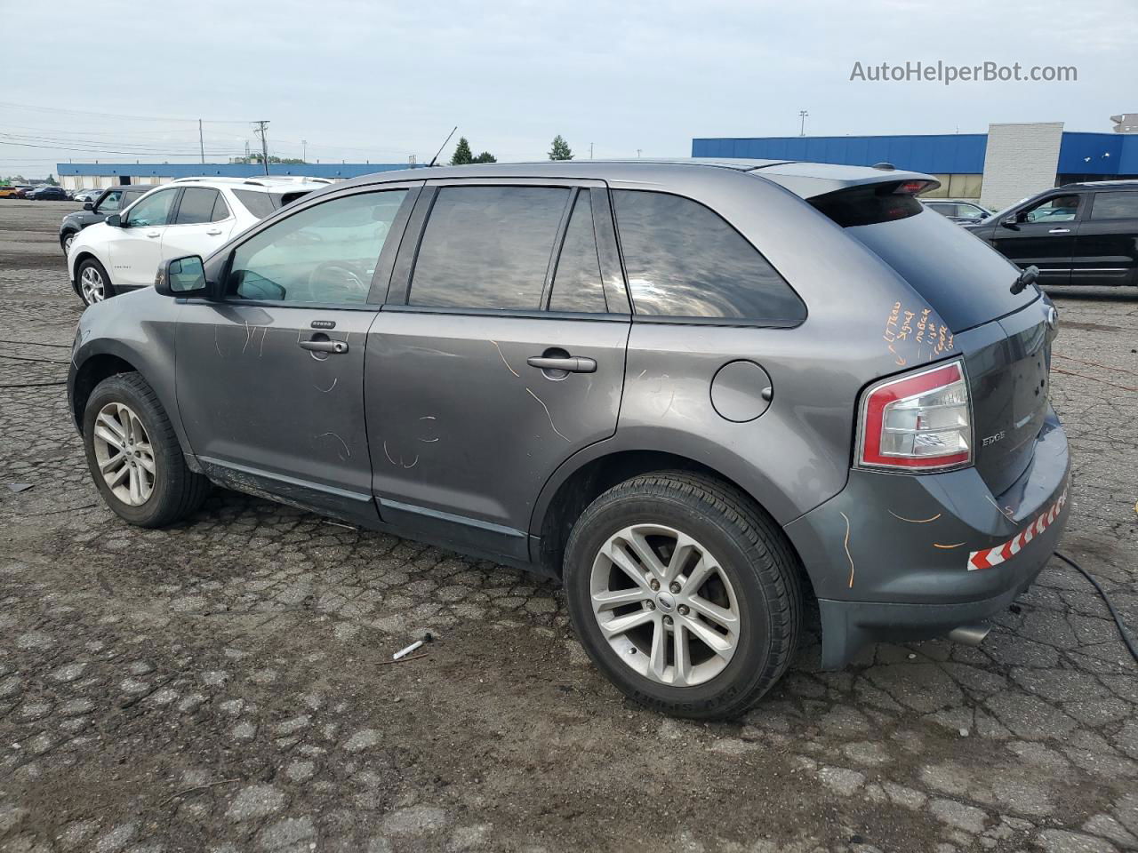 2010 Ford Edge Sel Gray vin: 2FMDK3JC4ABB49254