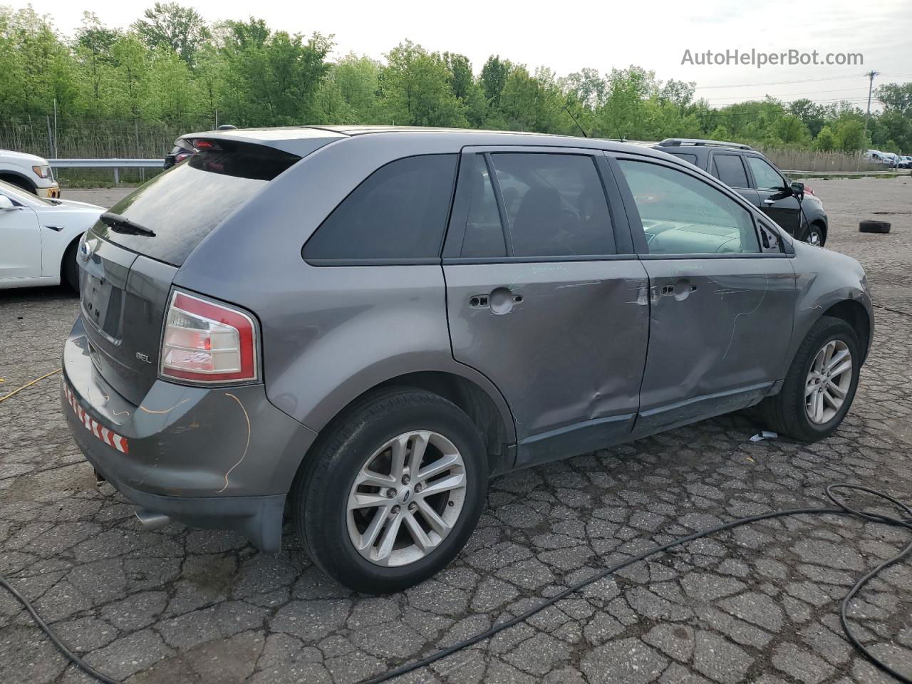 2010 Ford Edge Sel Gray vin: 2FMDK3JC4ABB49254