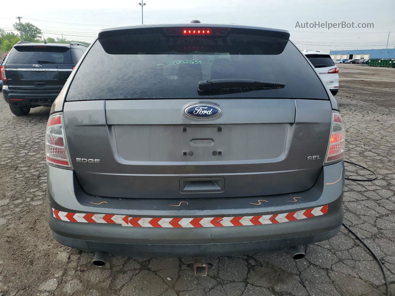 2010 Ford Edge Sel Gray vin: 2FMDK3JC4ABB49254