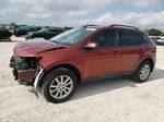 2014 Ford Edge Sel Red vin: 2FMDK3JC4EBA05807