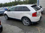 2014 Ford Edge Sel White vin: 2FMDK3JC4EBA41061