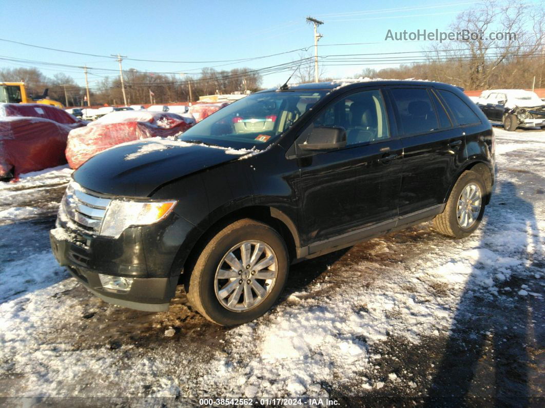 2010 Ford Edge Sel Black vin: 2FMDK3JC5ABA16292