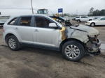 2010 Ford Edge Sel Silver vin: 2FMDK3JC5ABA48594