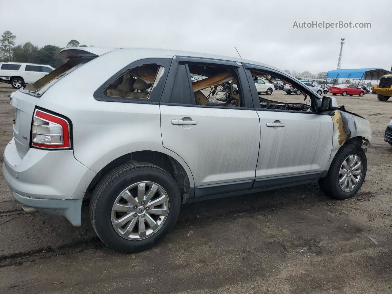 2010 Ford Edge Sel Silver vin: 2FMDK3JC5ABA48594