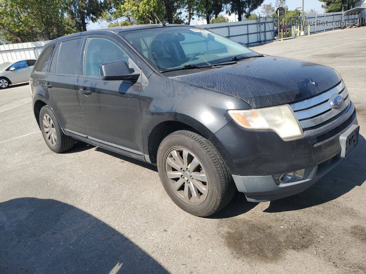 2010 Ford Edge Sel Черный vin: 2FMDK3JC5ABA52502