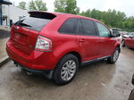 2010 Ford Edge Sel Red vin: 2FMDK3JC5ABB16084