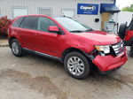 2010 Ford Edge Sel Red vin: 2FMDK3JC5ABB16084