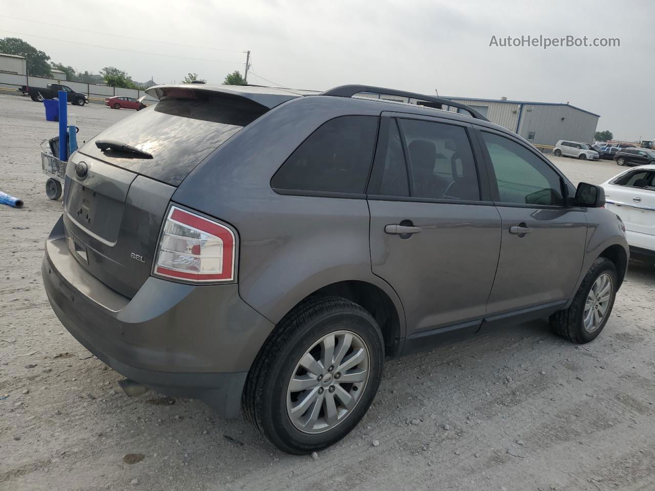 2010 Ford Edge Sel Gray vin: 2FMDK3JC5ABB51966