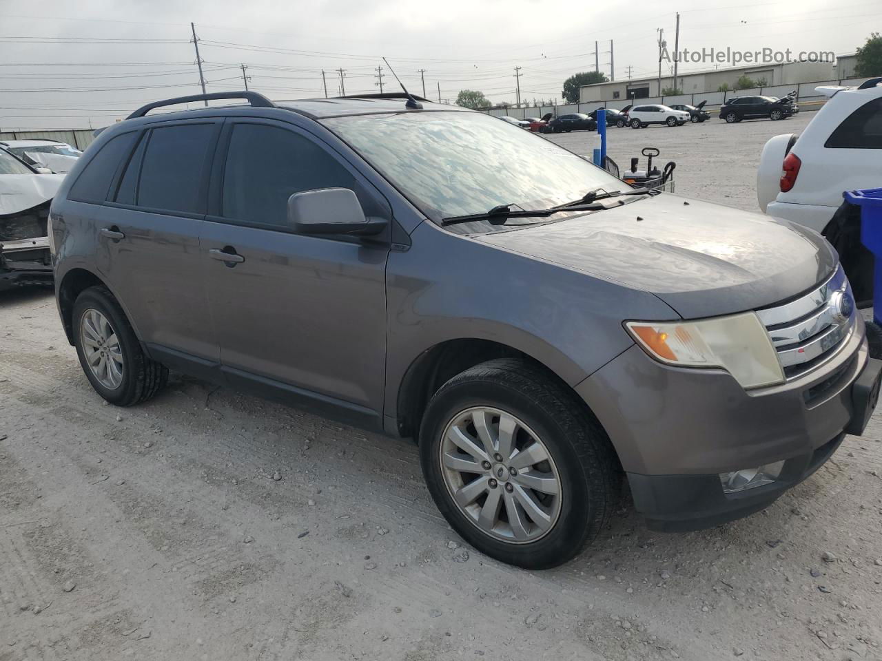 2010 Ford Edge Sel Gray vin: 2FMDK3JC5ABB51966