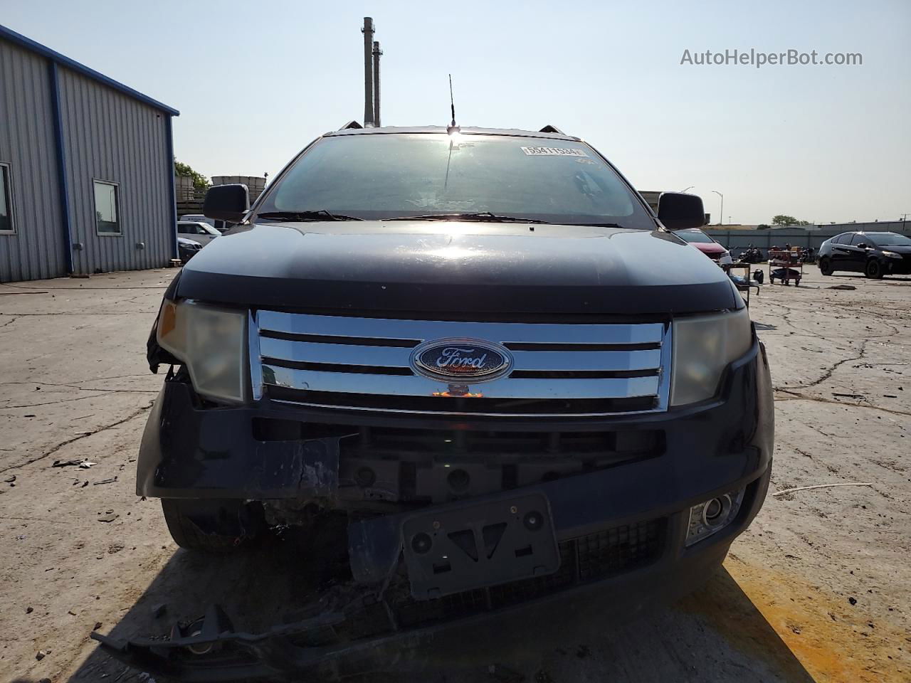 2010 Ford Edge Sel Blue vin: 2FMDK3JC5ABB52017