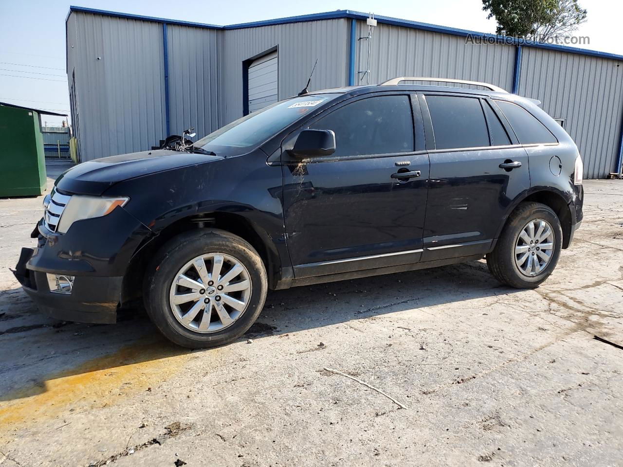 2010 Ford Edge Sel Blue vin: 2FMDK3JC5ABB52017