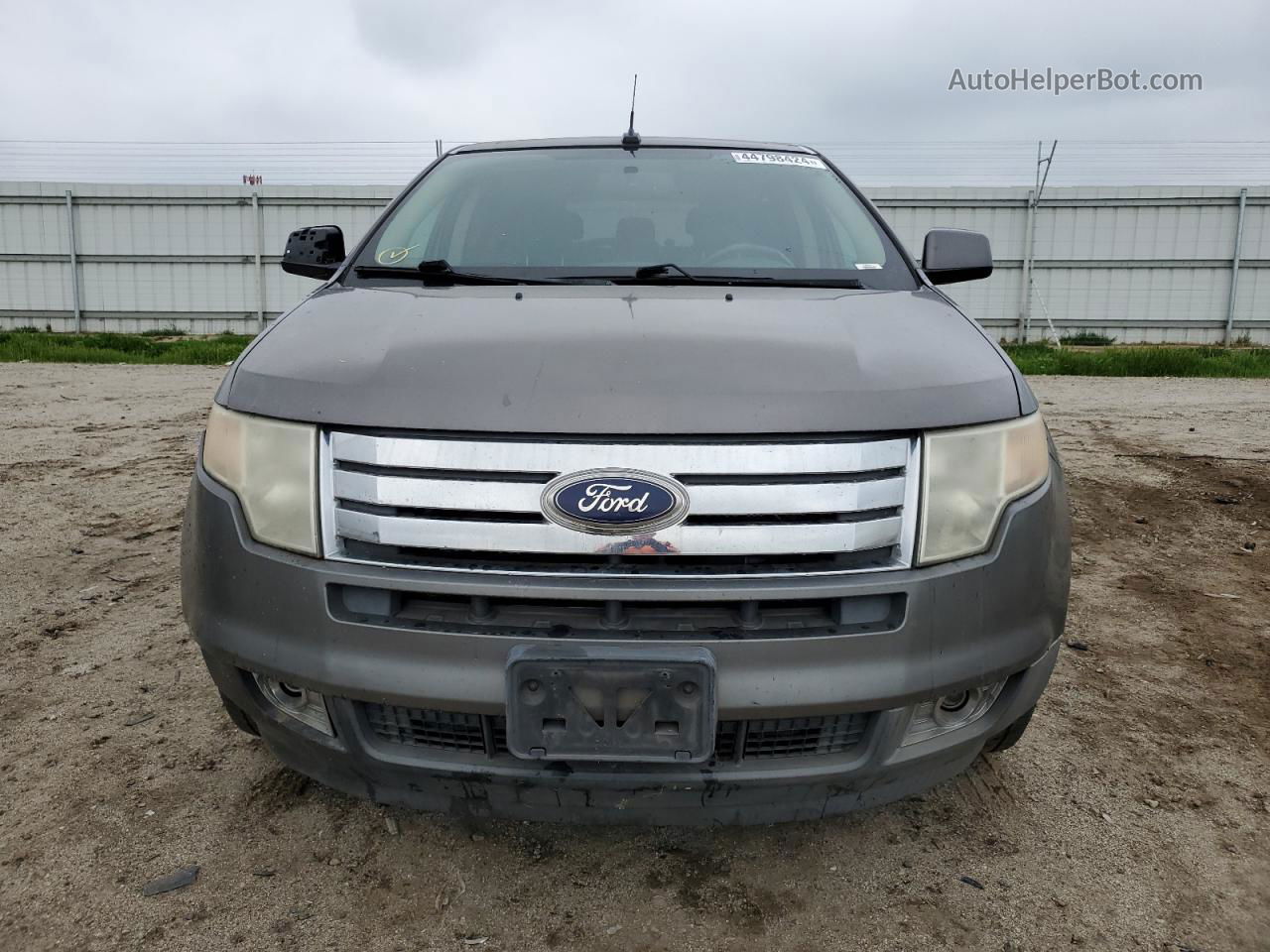 2010 Ford Edge Sel Gray vin: 2FMDK3JC5ABB69464