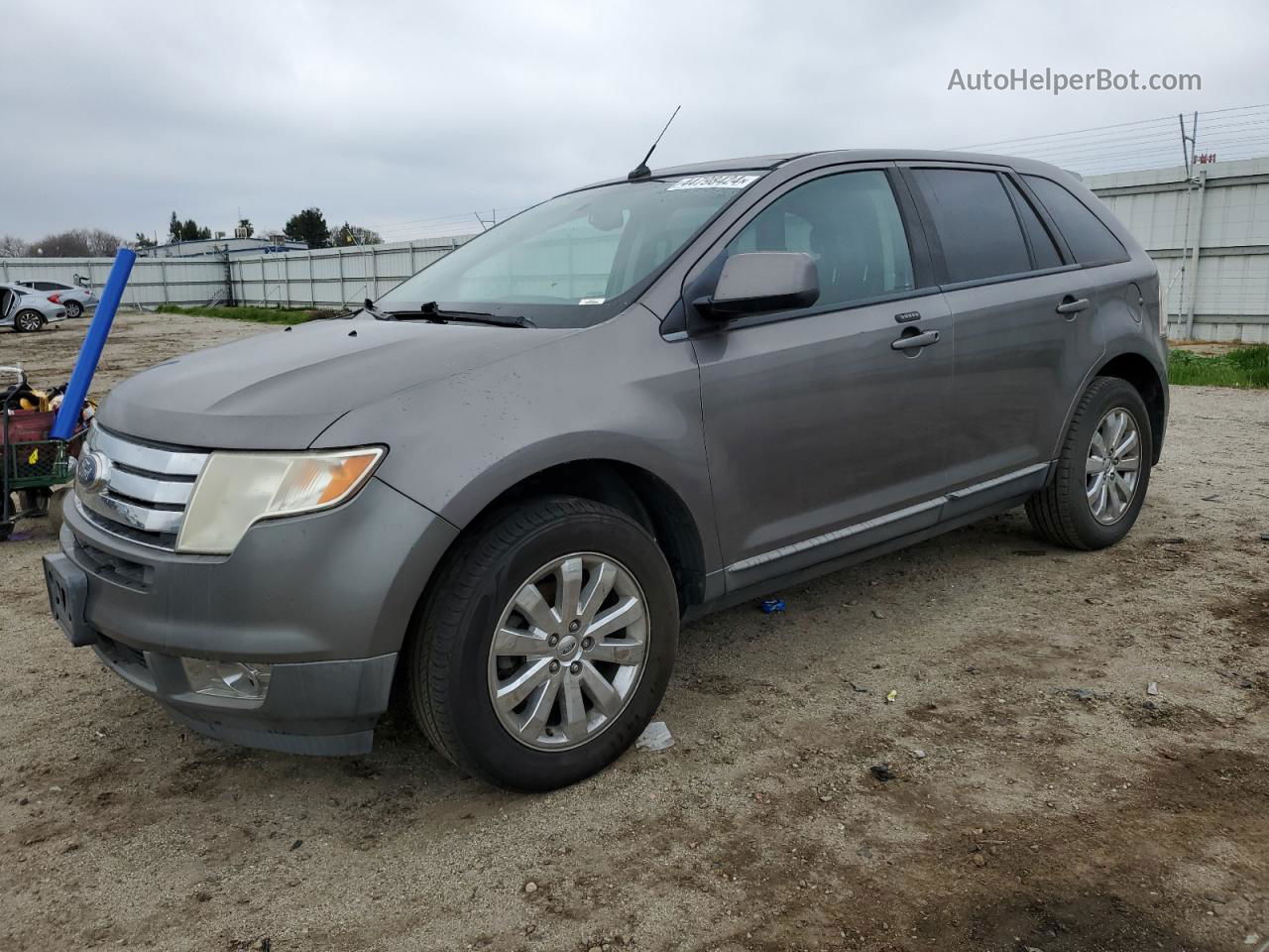 2010 Ford Edge Sel Gray vin: 2FMDK3JC5ABB69464