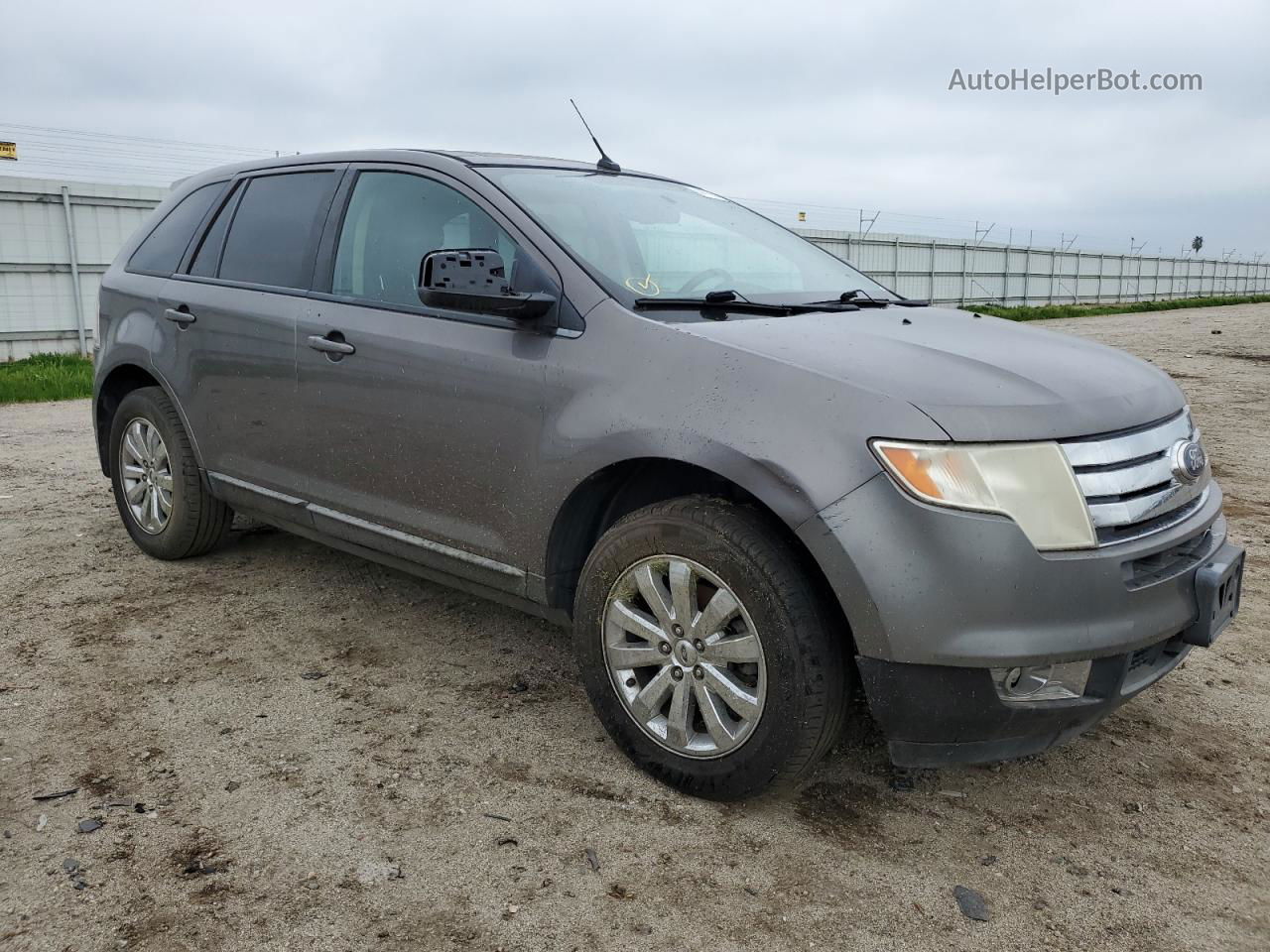 2010 Ford Edge Sel Gray vin: 2FMDK3JC5ABB69464