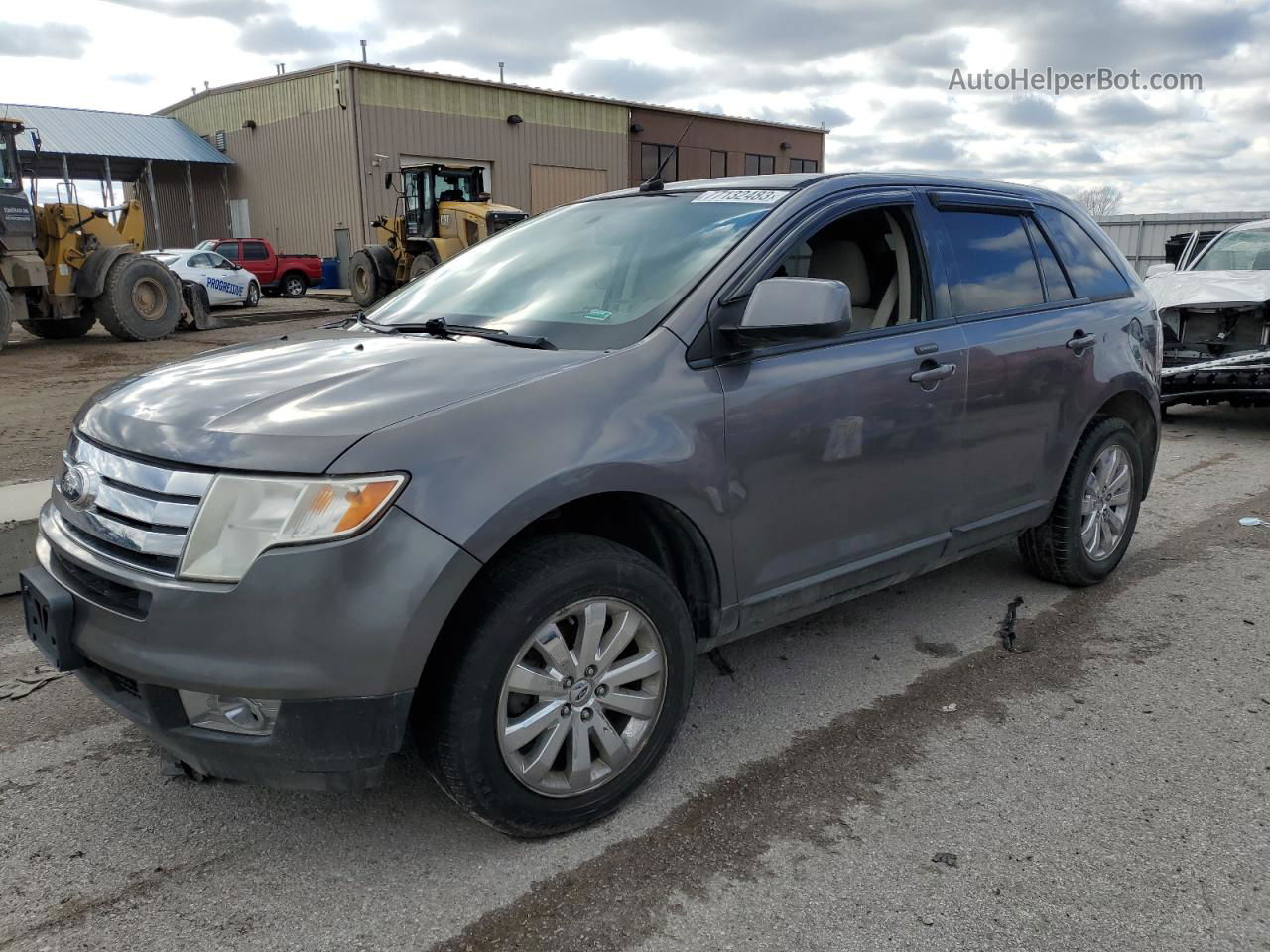 2010 Ford Edge Sel Gray vin: 2FMDK3JC5ABB70498