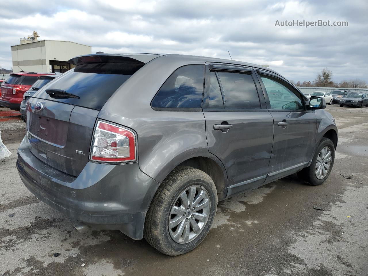 2010 Ford Edge Sel Gray vin: 2FMDK3JC5ABB70498