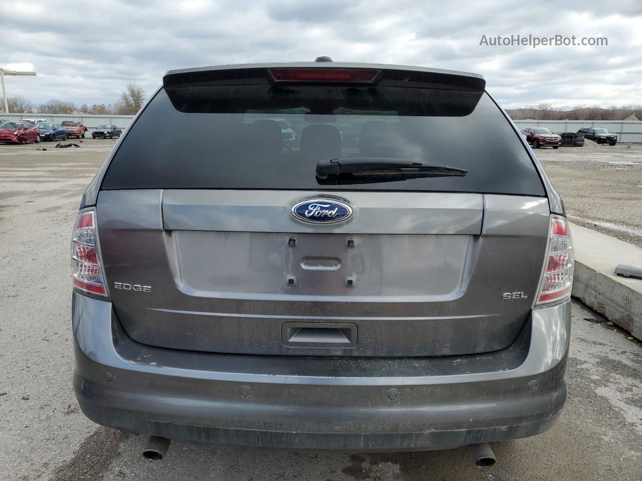 2010 Ford Edge Sel Gray vin: 2FMDK3JC5ABB70498