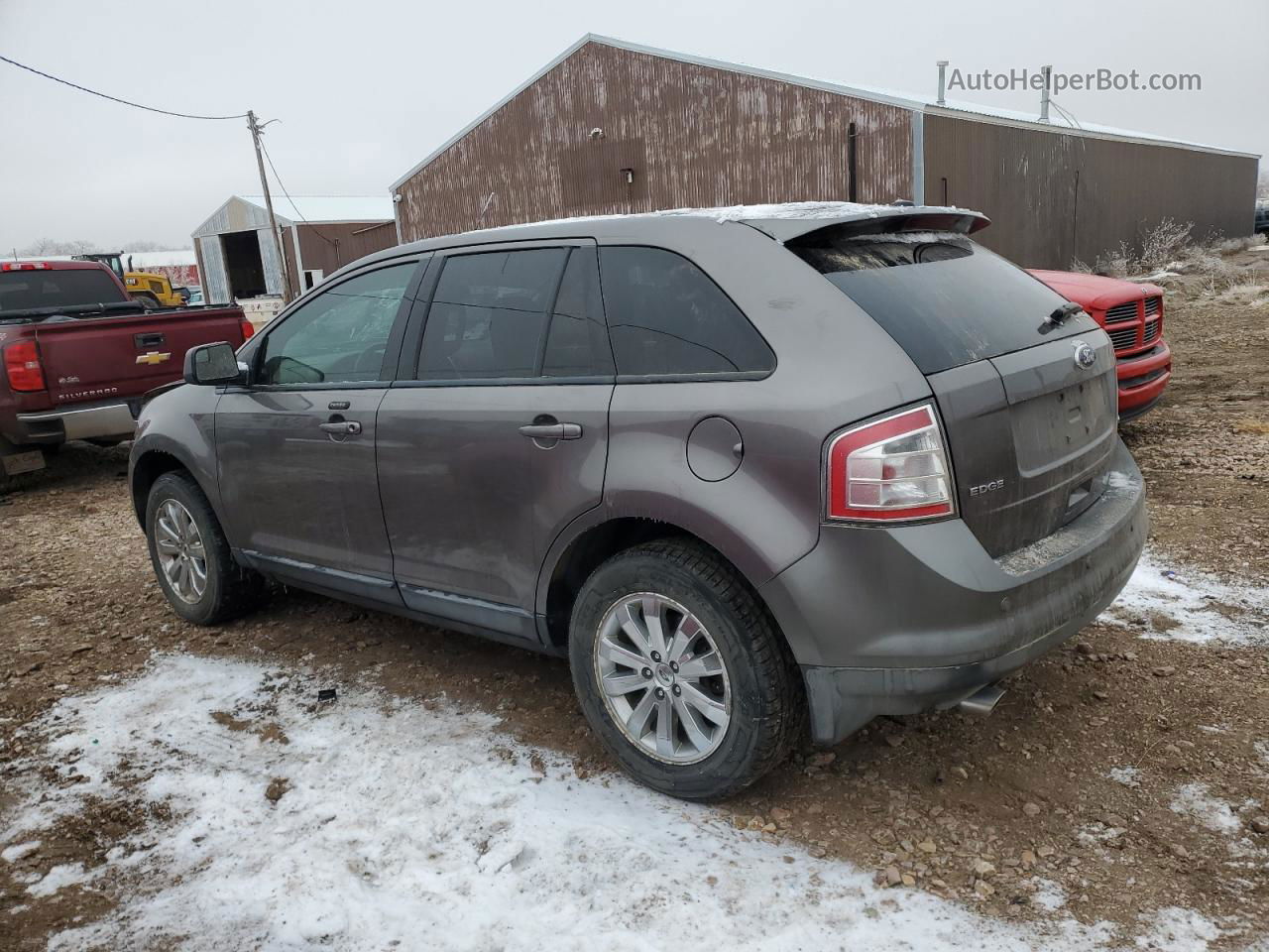 2010 Ford Edge Sel Gray vin: 2FMDK3JC5ABB79203