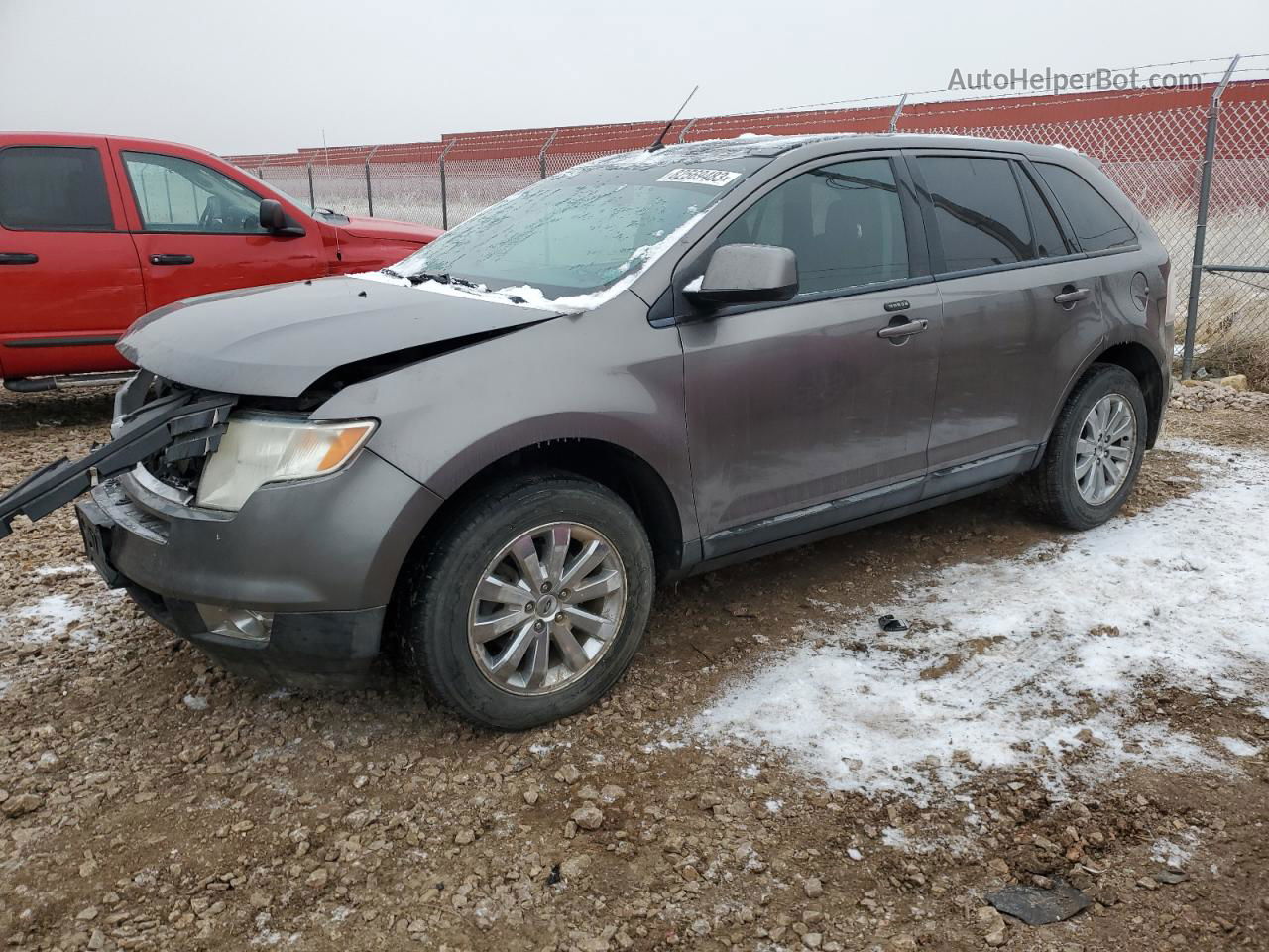 2010 Ford Edge Sel Gray vin: 2FMDK3JC5ABB79203