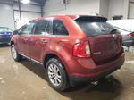 2014 Ford Edge Sel Red vin: 2FMDK3JC5EBA18789