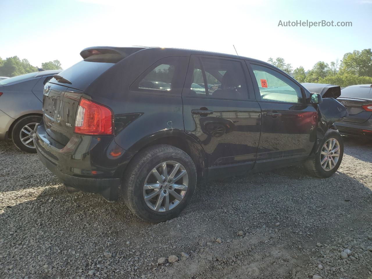 2014 Ford Edge Sel Black vin: 2FMDK3JC5EBA33163