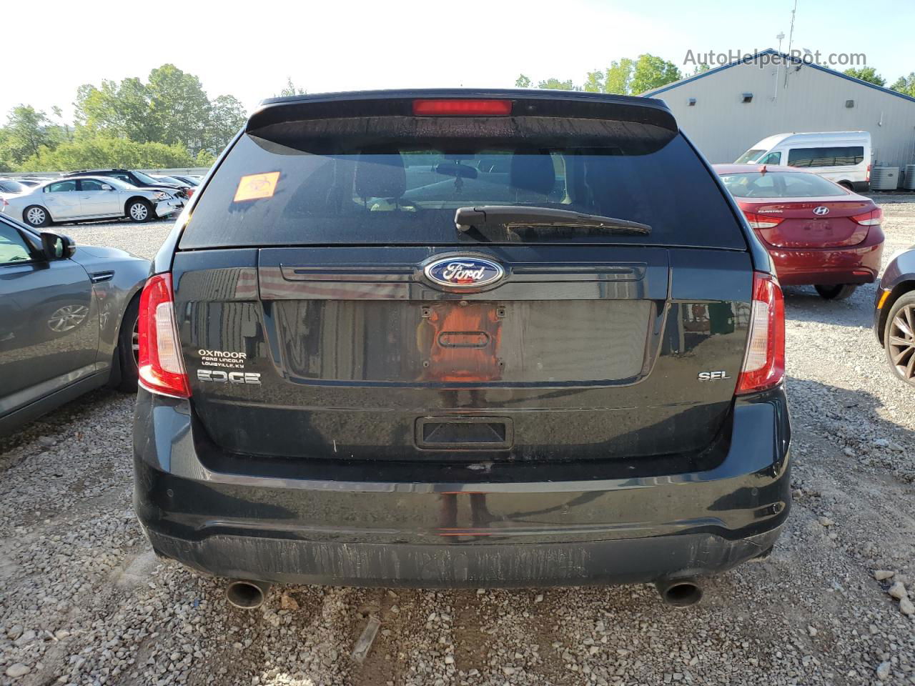 2014 Ford Edge Sel Black vin: 2FMDK3JC5EBA33163