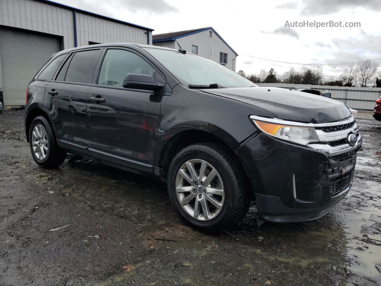 2014 Ford Edge Sel Black vin: 2FMDK3JC5EBB34249