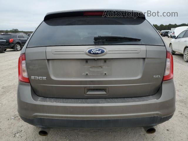 2014 Ford Edge Sel Gray vin: 2FMDK3JC5EBB54646