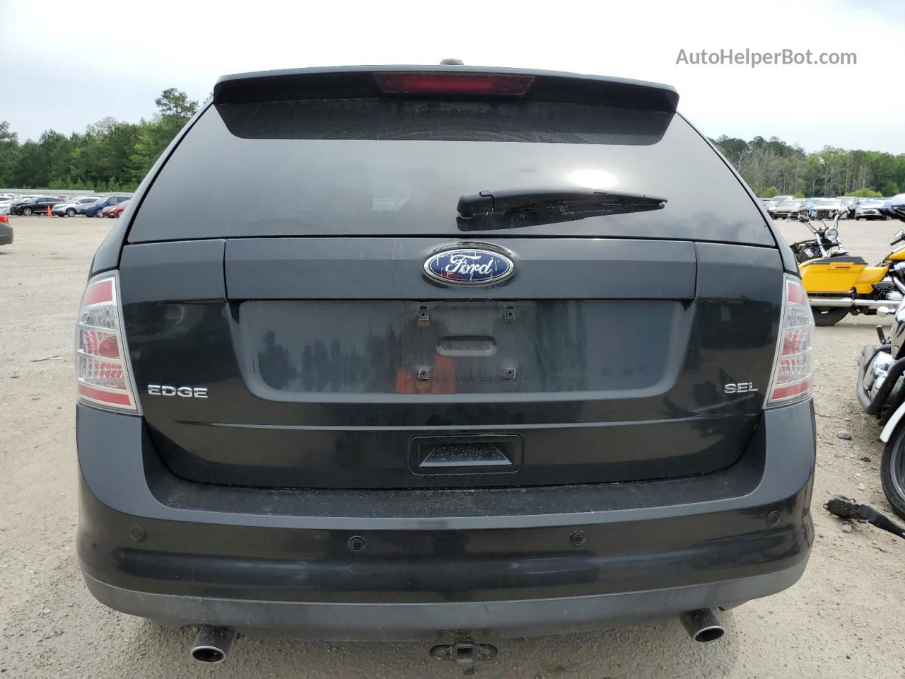 2010 Ford Edge Sel Black vin: 2FMDK3JC6ABA17628