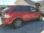 2010 Ford Edge Sel Maroon vin: 2FMDK3JC6ABA19993