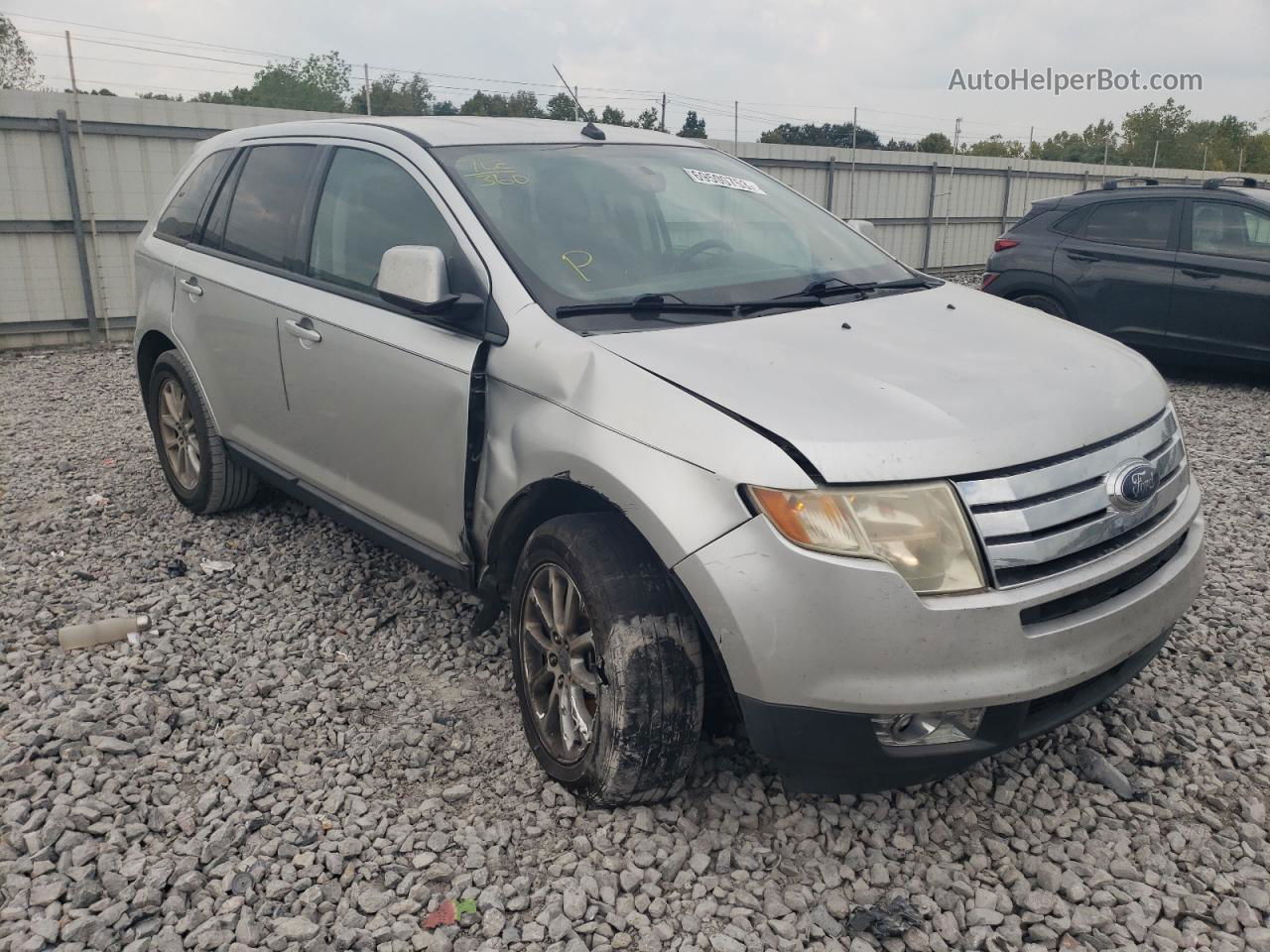 2010 Ford Edge Sel Silver vin: 2FMDK3JC6ABA27009