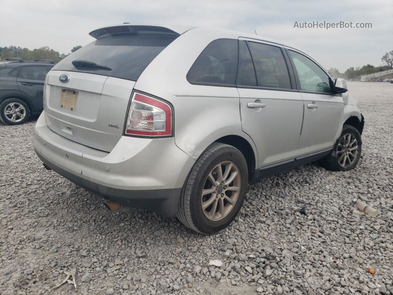 2010 Ford Edge Sel Silver vin: 2FMDK3JC6ABA27009