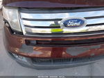 2010 Ford Edge Sel Burgundy vin: 2FMDK3JC6ABA36177