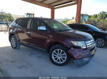 2010 Ford Edge Sel Burgundy vin: 2FMDK3JC6ABA36177