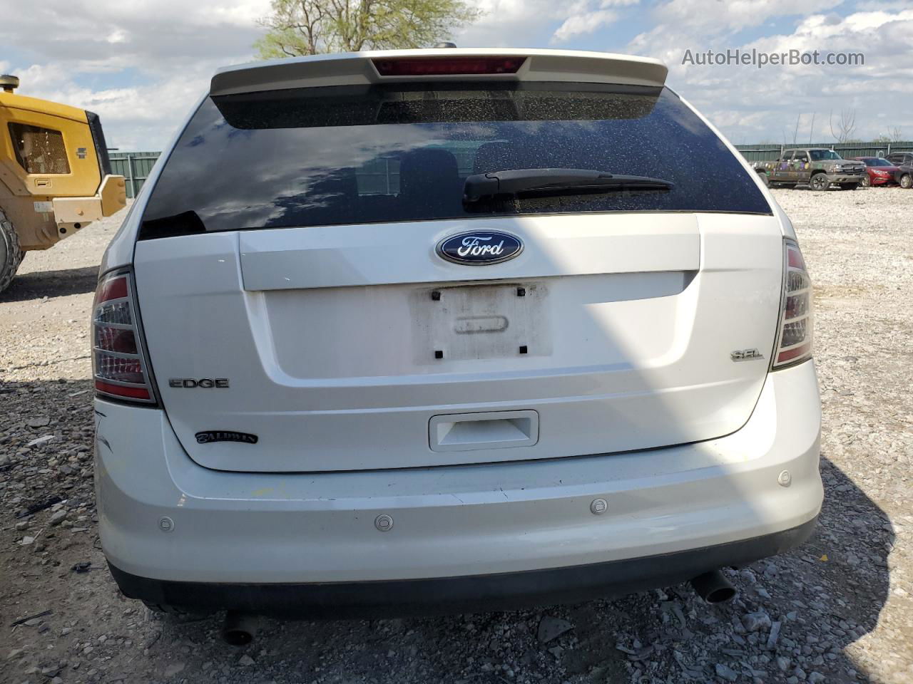 2010 Ford Edge Sel Белый vin: 2FMDK3JC6ABB71871