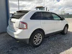 2010 Ford Edge Sel White vin: 2FMDK3JC6ABB71871