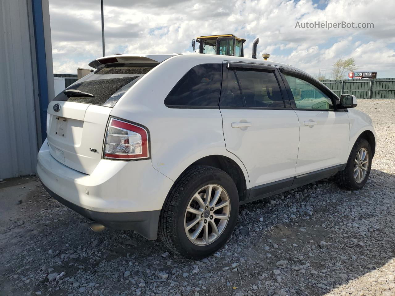 2010 Ford Edge Sel White vin: 2FMDK3JC6ABB71871