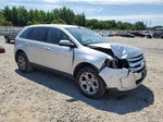 2014 Ford Edge Sel Silver vin: 2FMDK3JC6EBA08966