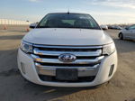 2014 Ford Edge Sel White vin: 2FMDK3JC6EBA25380