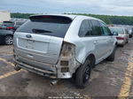 2014 Ford Edge Sel Silver vin: 2FMDK3JC6EBA93758