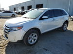 2014 Ford Edge Sel White vin: 2FMDK3JC6EBA94571