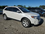 2014 Ford Edge Sel White vin: 2FMDK3JC6EBA94571