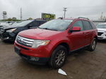 2010 Ford Edge Sel Red vin: 2FMDK3JC7ABA03737