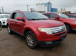 2010 Ford Edge Sel Red vin: 2FMDK3JC7ABA03737