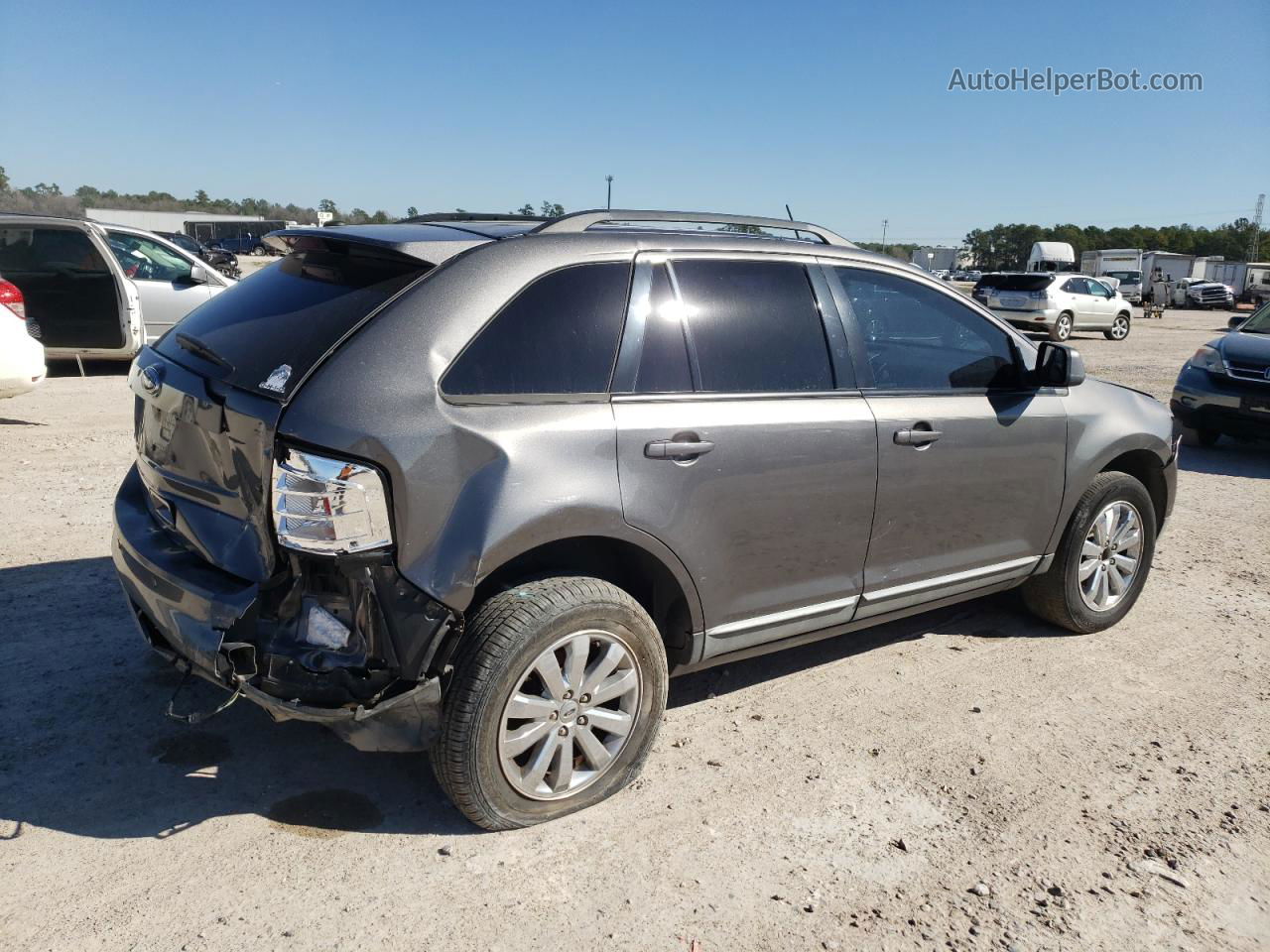 2010 Ford Edge Sel Silver vin: 2FMDK3JC7ABA69592