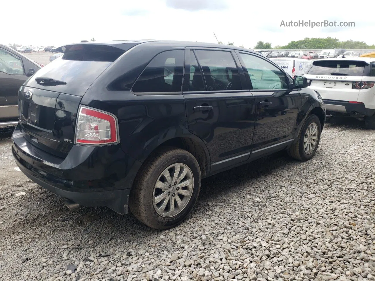 2010 Ford Edge Sel Черный vin: 2FMDK3JC7ABB16510