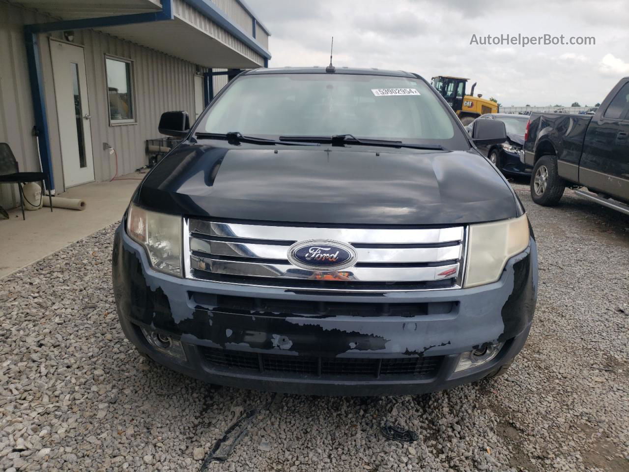 2010 Ford Edge Sel Черный vin: 2FMDK3JC7ABB16510